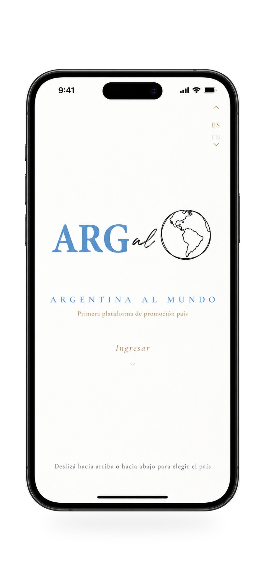 App Argentina al Mundo · নৌকা · iPhone-এর হোম স্ক্রিন